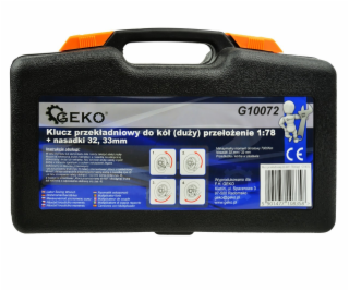 Utahovák - násobič momentu, 7000Nm, 1:78, GEKO