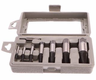 Vytahovák zalomených šroubů, sada 8ks, na šrouby M4-M24, ...
