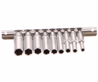 Hlavice nástrčné TORX, sada 9ks, 5-13mm, GEKO