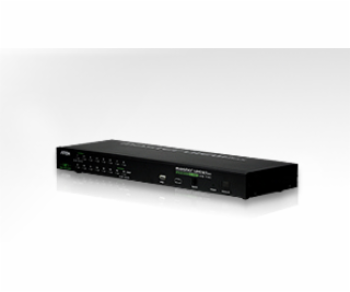 Aten 16-port KVM USB + PS / 2 OSD, rack 19 "+ OverNet