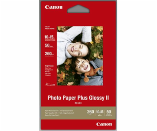 Canon PP-201, 10x15cm fotopapier lesklý, 5ks, 260g