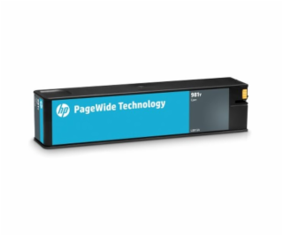 L0R13A Originálna azúrová kazeta HP 981Y PageWide s mimor...