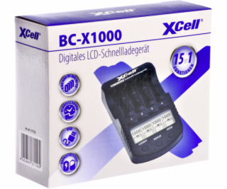 XCell Rychla nabijacka BC-X1000 Digital LCD              ...