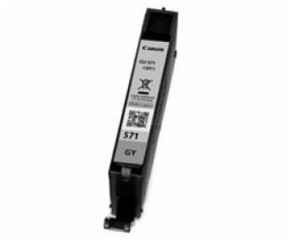 CANON CARTRIDGE CLI-571GY XL sivá pre PIXMA MG575x, MG685...