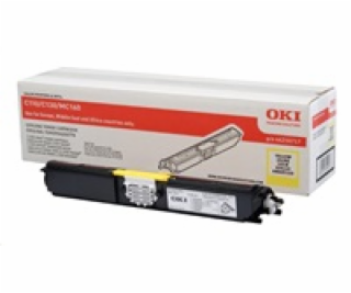 44250717 OKI Toner yellow pre C110/130n (1.500 stran) /MC160