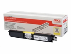44250717 OKI Toner yellow pre C110/130n (1.500 stran) /MC160