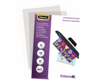 Fellowes lamino. folie A3 80 mic matne 100 kusov