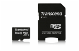 Transcend microSDXC         64GB Class 10 + SD Adapter