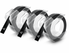 1x3 Dymo 3D Razia.paska 9mm x 3m Plastik cierna