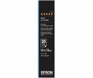 Epson Ultra Glossy Photo Paper 10x15cm, 20 sheet, 300g S0...