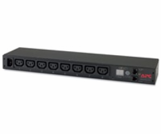 APC Rack PDU, Metered, 1U, 12A/208V, 10A/230V, (8) C13