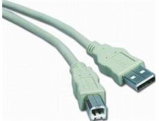 PremiumCord Kábel USB 2.0, AB, 1m