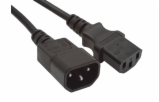 Kábel sieťový, predlžovací 2m VDE 220/230V napájací