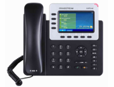 Grandstream GXP2140 [VoIP telefon - 4x SIP účet, HD audio, 5 program.tlačítek, bluetooth, EHS, barevný LCD, 2x GLAN]