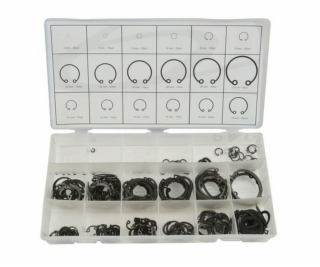 Pojistné kroužky sada 300ks, pr. 3 -32mm, GEKO