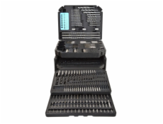 Vrtáky a bity sada 300ks, dřevo / kov / beton, GEKO