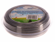 Struna do sekačky zesílená, 2,4mm, 15m, kulatý profil, nylon, GEKO