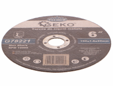 Kotouč řezný na kov, 150x1,6mm, GEKO PREMIUM
