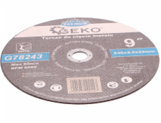 Kotouč řezný na kov, 230x2,5mm, GEKO PREMIUM