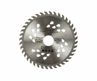 Kotouč pilový vidiový s otvory, 125x22x40T, GEKO