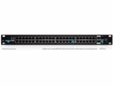 UBNT EdgeSwitch ES-48-500W [70Gbps, 500W, aktivní (802.3af/at) i pasivní (24V) PoE, 2xSFP, 2xSFP+, L2/L3]