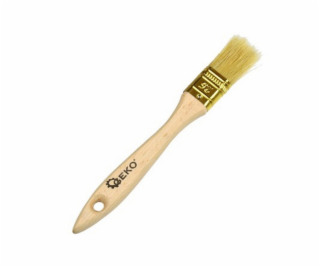 Štetec plochý, 25 mm, dřevěná rukojeť, GEKO