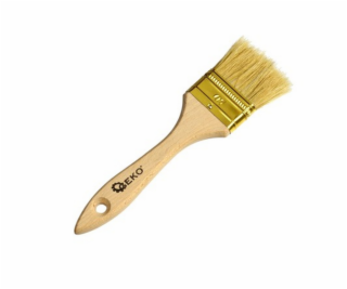 GEKO Štetec plochý, 50 mm, drevená rukoväť