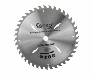 Kotouč pilový do dřeva, 400x30 mm, 40T, GEKO