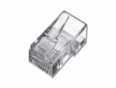 Digitus Modular Plug, for Flat Cable, 6P6C Unshielded 100ks