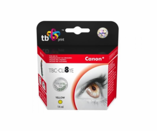 Ink. kazeta TB kompat. s Canon CLI-8Y 100% new