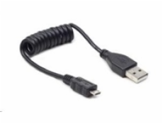 KABEL USB A - MicroB 0.6m kruteny