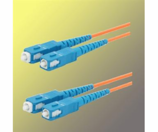 Optický patchkabel duplex SC-SC, 50/125 um MM, 7 m