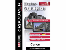 digiCOVER Hybrid Glas Display Schutz Canon EOS R