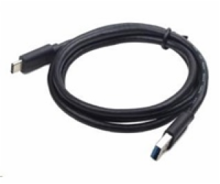 GEMBIRD USB 3.0 AM na Type-C kabel (AM/CM), 1,8m, černý