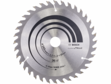 BOSCH Pílový kotúč Optiline Wood - 165 x 20/16 x 1,7 mm, 36 2608642602