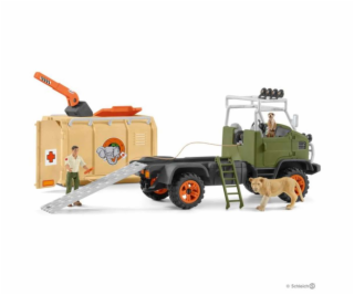 Schleich 42475 veľký záchranný automobil pre zvieratá