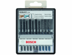 Bosch 10tlg. Robust Line Pilovy list sada drevo a Meta
