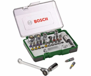 Bosch Prom 27-pcs. Screwdriver Bit and Ratchet Set