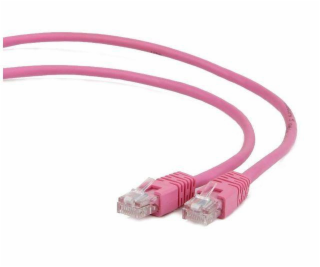 GEMBIRD Patch kabel CAT6 stíněný FTP 5m, růžový