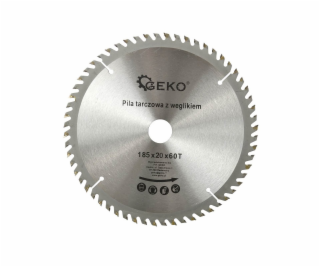 Kotouč pilový vidiový, 185x20x60T, GEKO