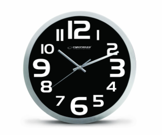 Esperanza EHC013K ZURICH nástenné hodiny čierne