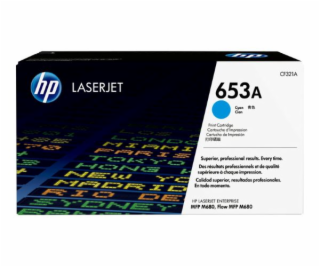 CF321A azúrová tonerová kazeta HP 653A LaserJet