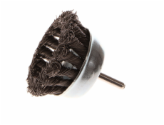 Kartáč hrnkový copánkový, 65mm, stopka 6mm, GKEO GEKO