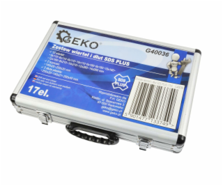 Sada vrtáků a sekáčů SDS PLUS 17ks GEKO