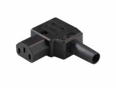 PremiumCord konektor IEC 320 C13 10A pravouhlý