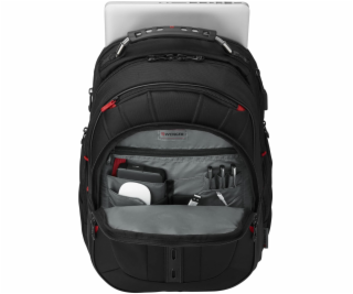 Wenger Pegasus Deluxe Ballistic Notebook Rucksack 16  cierna