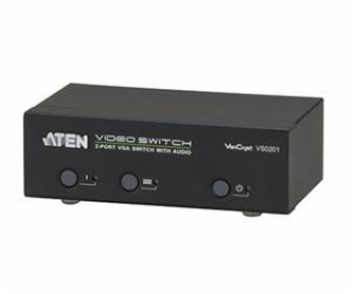 ATEN 2-port VGA Video / Audio prepínač