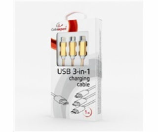 GEMBIRD Kabel CABLEXPERT USB A Male / Micro B + Type-C + ...