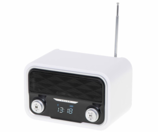 Adler AD1185 Bluetooth rádio USB bielej