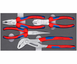 Knipex 00 20 01 V17 sada náradia - základný, chróm